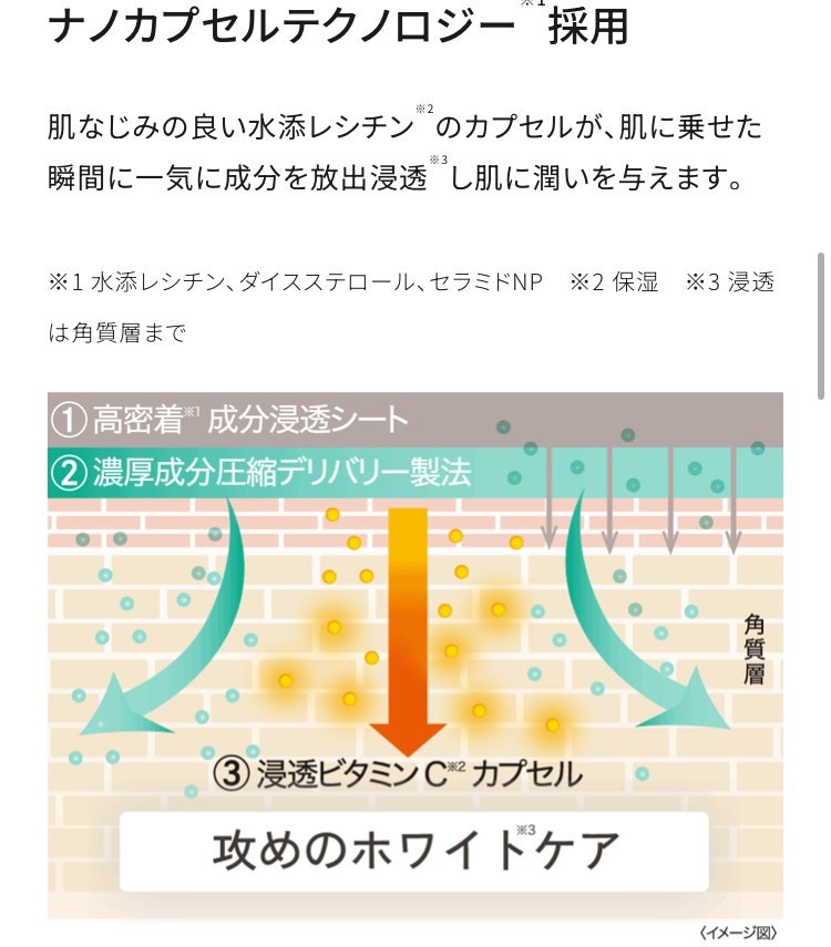 ダーマレーザー スーパー VC100 ホワイトマスク/クオリティファースト/シートマスク・パックを使ったクチコミ(7枚目)