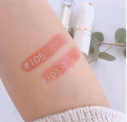 ラスティンググロスリップ/CEZANNE/口紅を使ったクチコミ(4枚目)