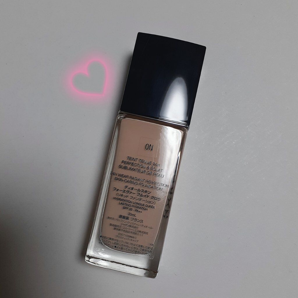 【旧】ディオールスキン フォーエヴァー フルイド グロウ/Dior/リキッドファンデーションを使ったクチコミ(4枚目)