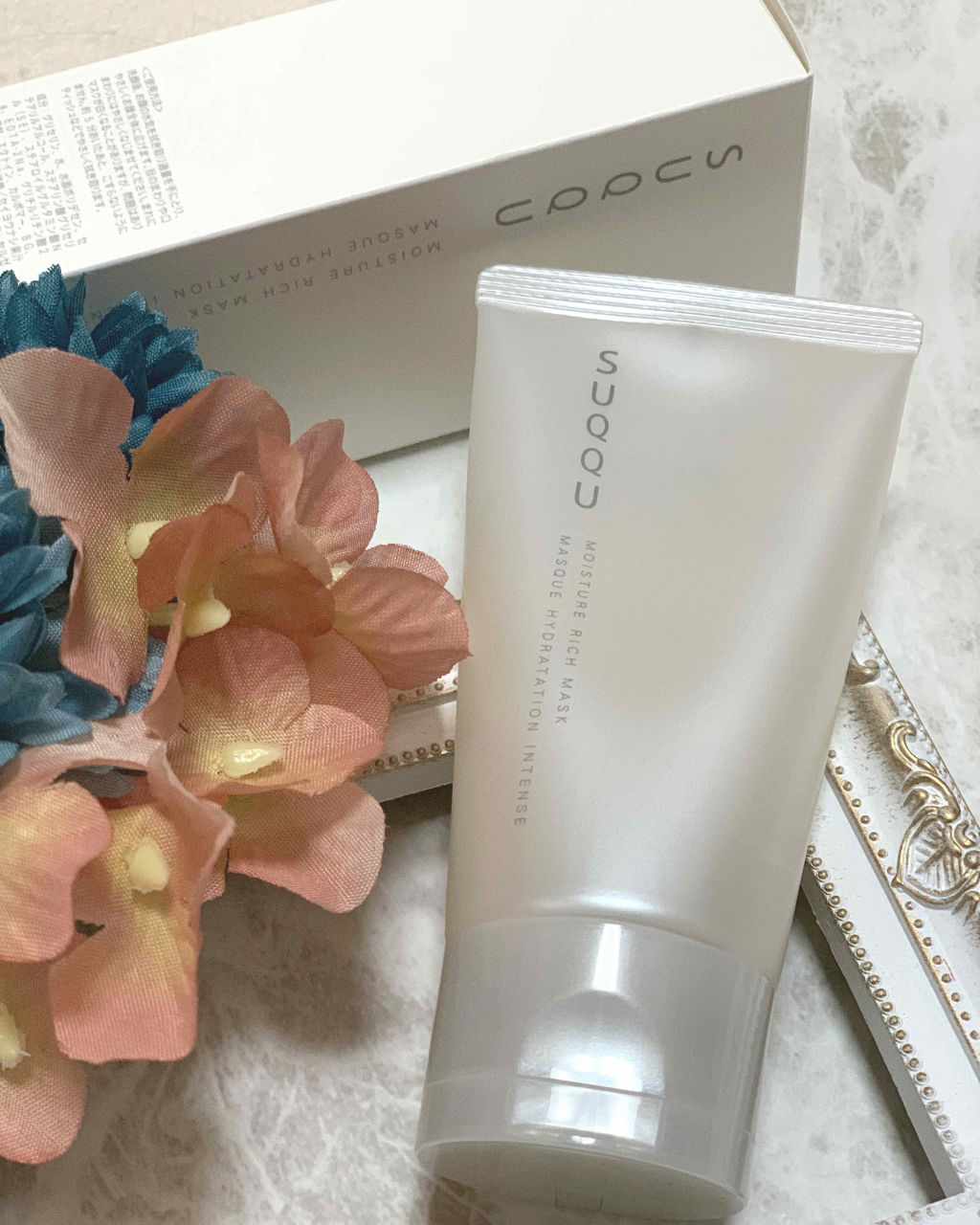 モイスチャー リッチ マスク/SUQQU/フェイスクリームを使ったクチコミ（1枚目）