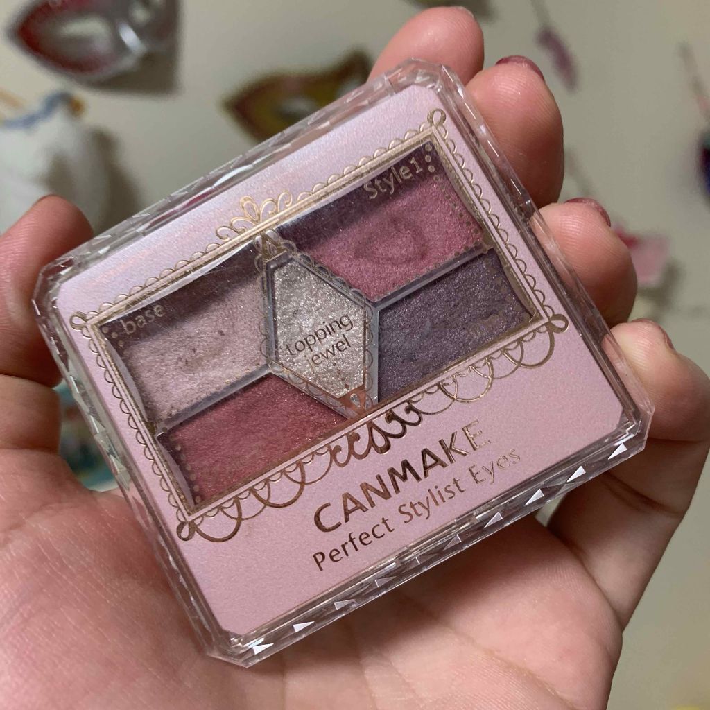 【旧品】パーフェクトスタイリストアイズ/キャンメイク/アイシャドウパレットを使ったクチコミ(1枚目)