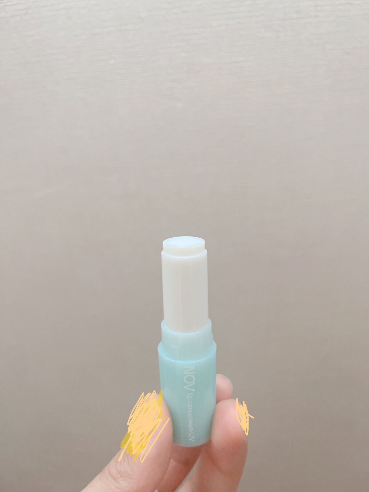 リップケアクリーム UV/NOV/リップクリームを使ったクチコミ（2枚目）