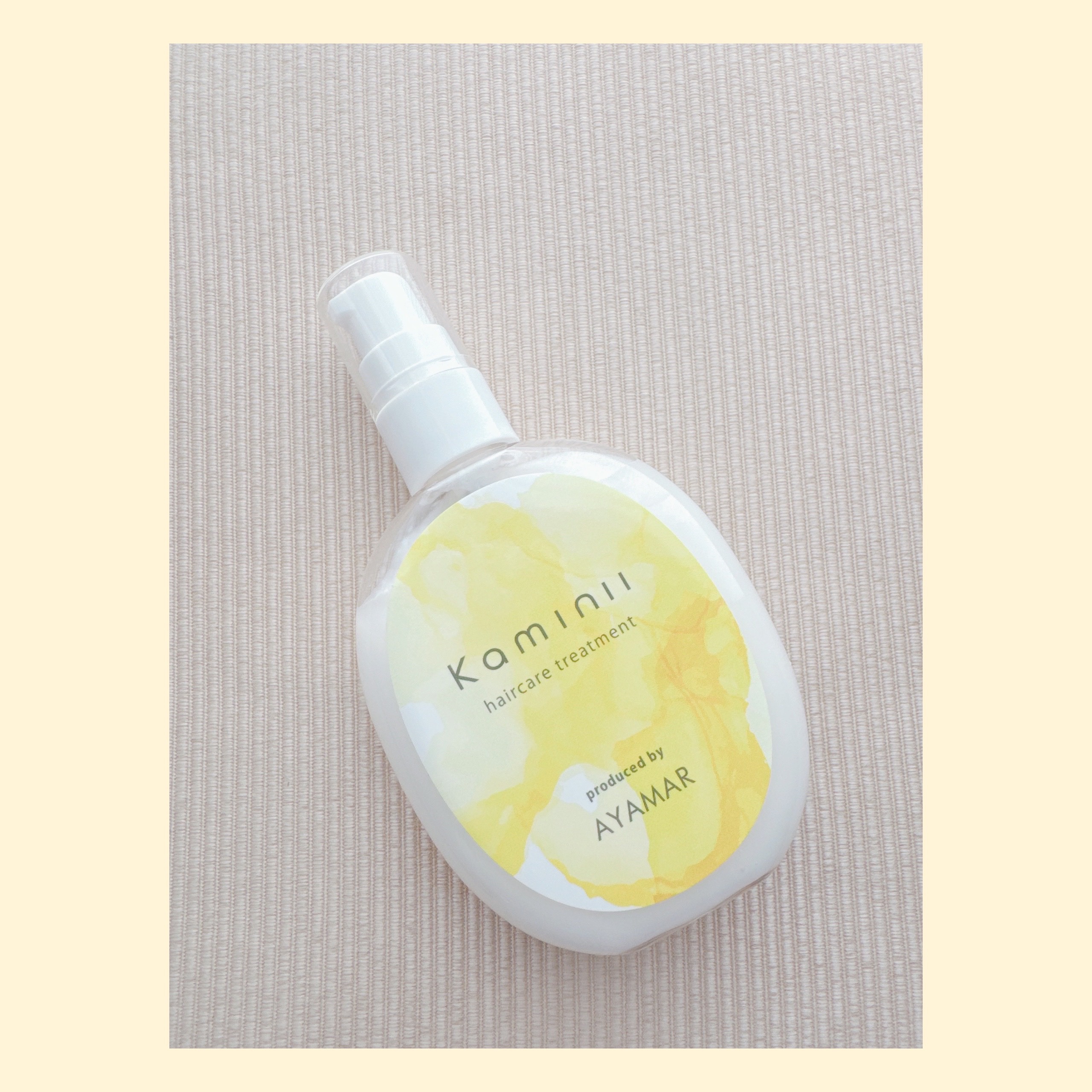 ヘアミルク/Kaminii/ヘアミルクを使ったクチコミ（2枚目）