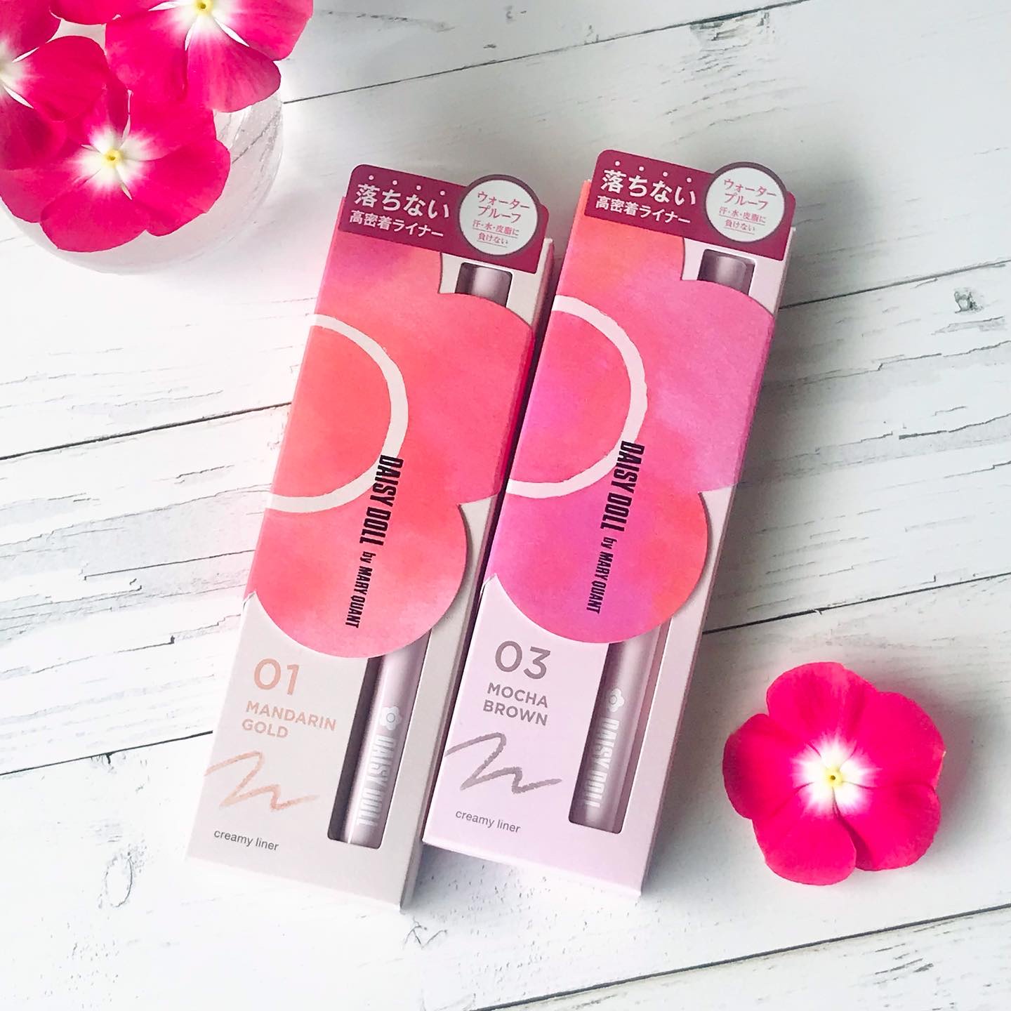 デイジードール クリーミーライナー/DAISY DOLL by MARY QUANT/ペンシルアイライナーを使ったクチコミ（2枚目）