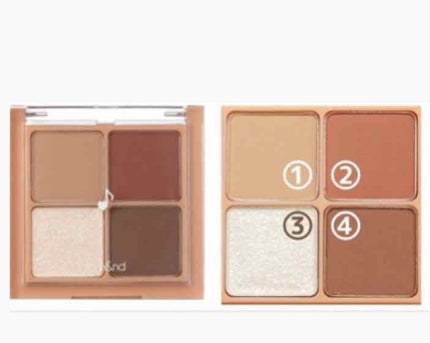 ベターザンアイズ ミュージックシリーズ/rom&nd/アイシャドウパレットを使ったクチコミ(3枚目)