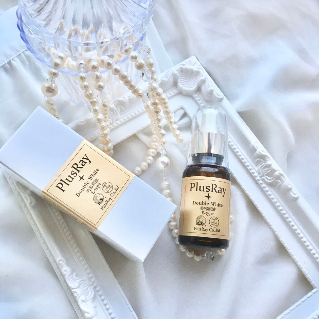 エクストラダブルホワイト美容原液Eタイプ/PlusRay/ブースター・導入液を使ったクチコミ(1枚目)