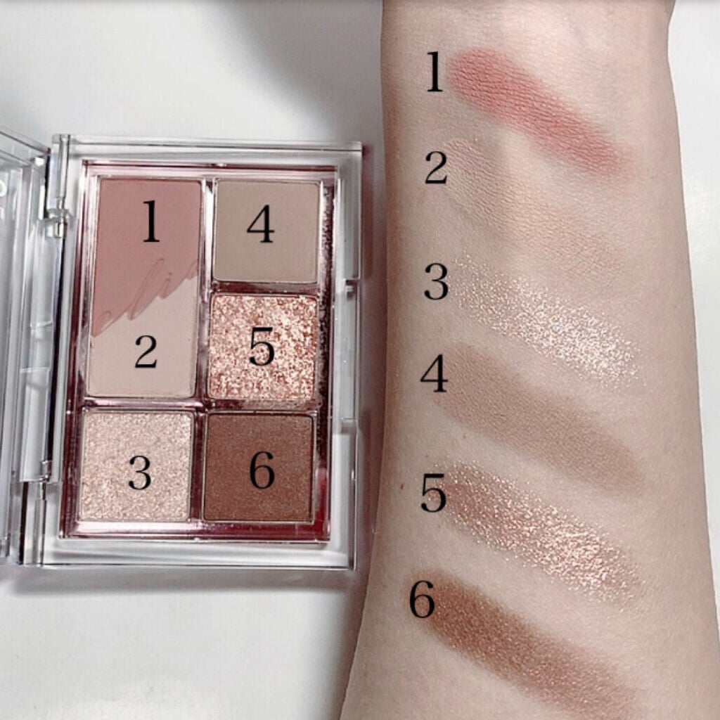 プロ アイパレット ミニ/CLIO/アイシャドウパレットを使ったクチコミ(6枚目)