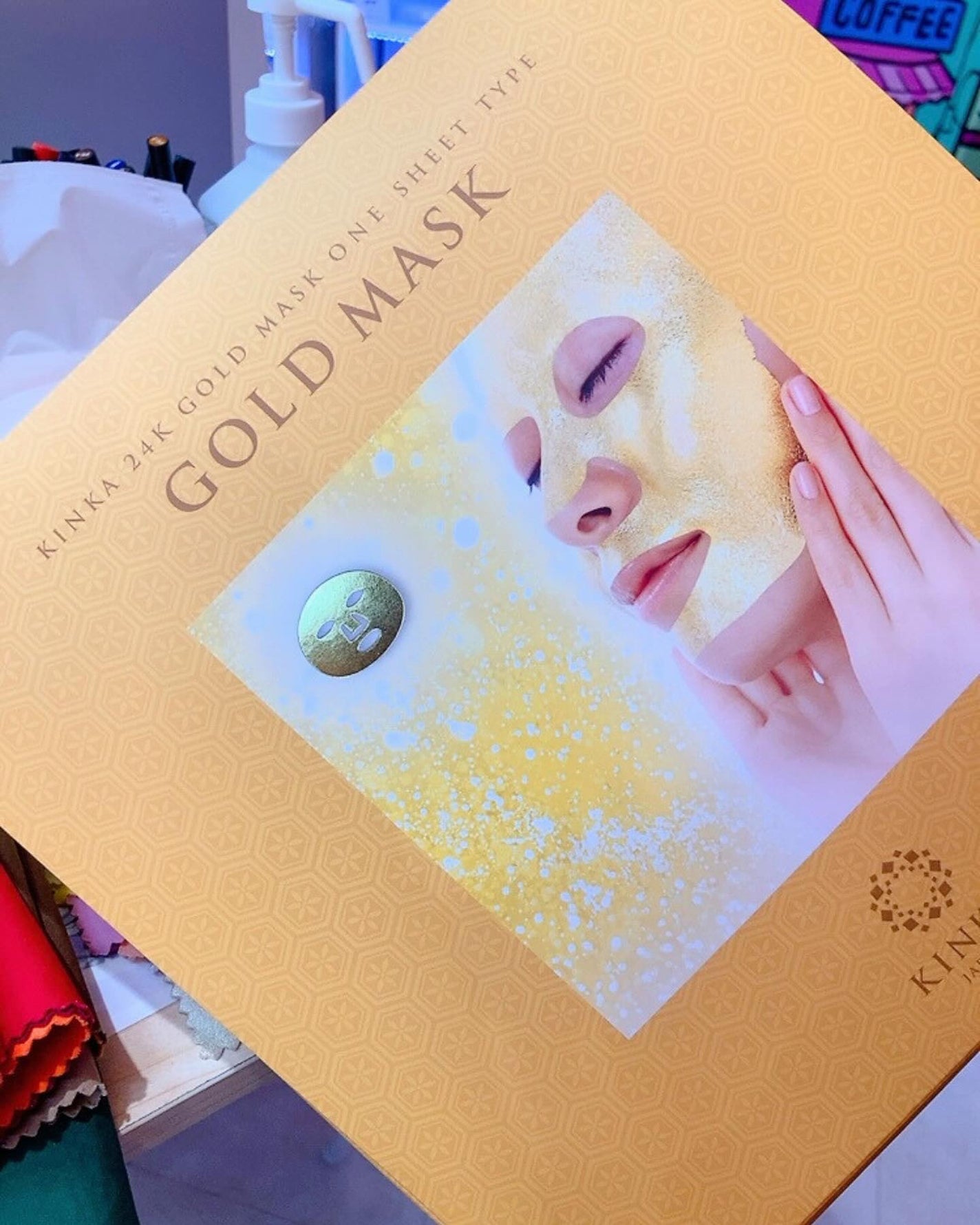 試してみた】KINKA 金華24K ゴールドマスクの効果・肌質別の 試してみた】KINKA 金華24K ゴールドマスクの効果・肌質別の