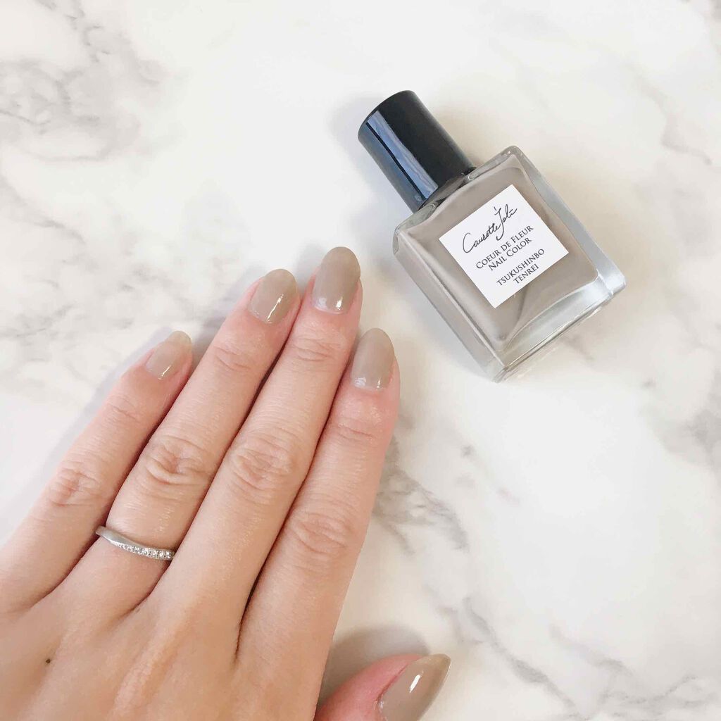 Coeur de Fleur Nail Color TSUKUSHINBO TENREI 【つくしんぼてんれい】/Causette.Joli/マニキュアを使ったクチコミ（2枚目）