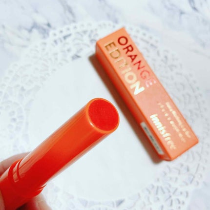 ジューシーメルティングリップバー/innisfree/口紅を使ったクチコミ(1枚目)