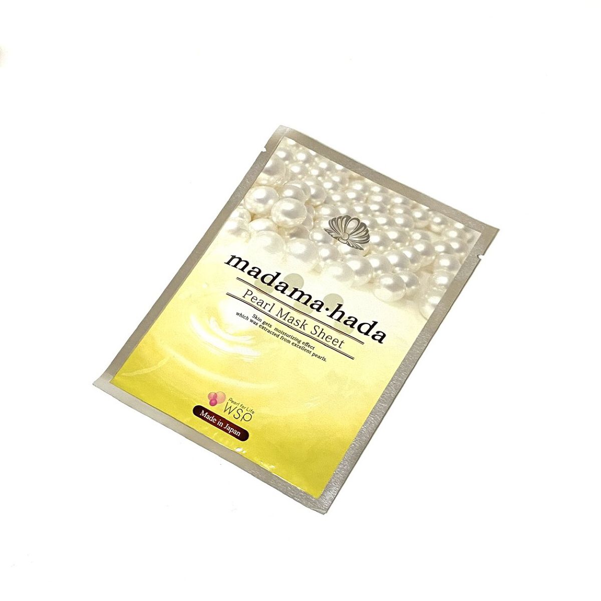 真珠肌madama·hadaパールマスクシート/madama･hada（真珠肌）/シートマスク・パックを使ったクチコミ（1枚目）