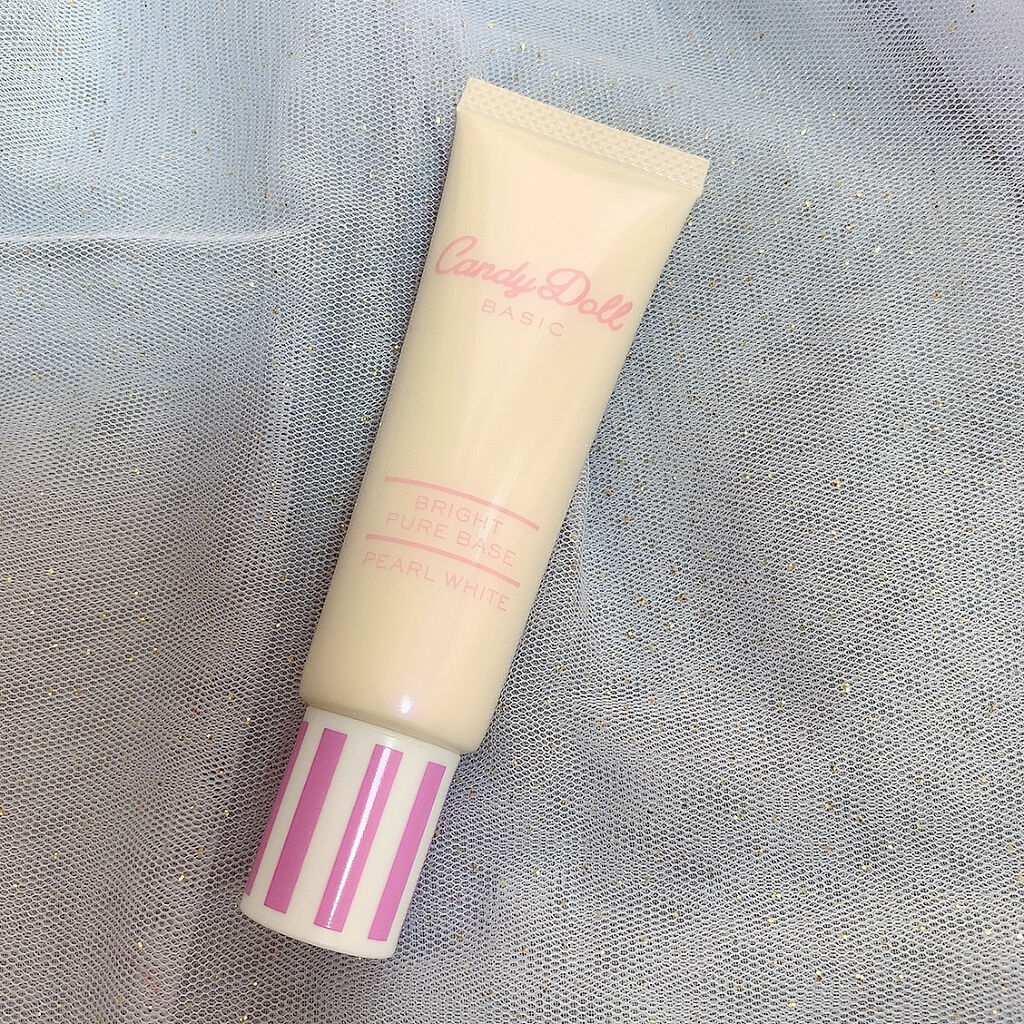 ブライトピュアベース パールホワイト/CandyDoll/化粧下地を使ったクチコミ（2枚目）