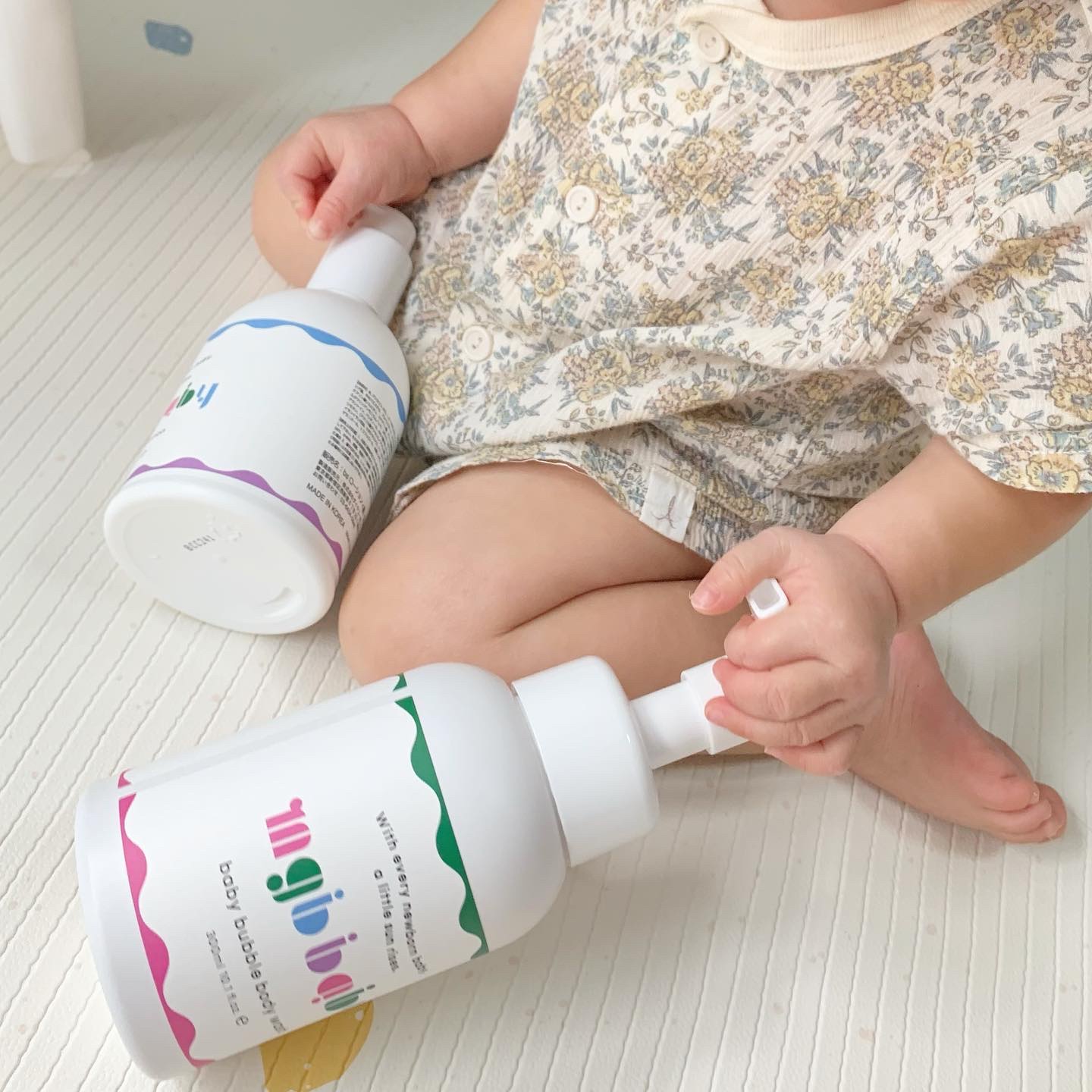 ベビーバブルボディウォッシュ/mgb baby/ボディソープを使ったクチコミ（3枚目）