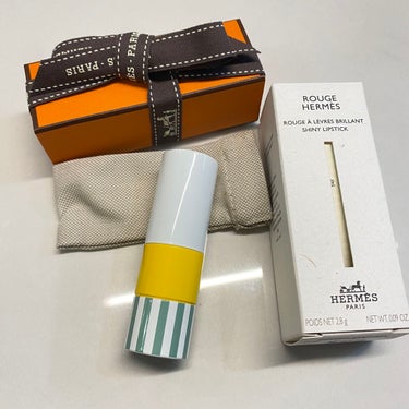 エルメス ルージュ エルメス ルージュ ア レーヴル ブリヤンのクチコミ「購入品レビュー✨

HERMES／エルメス
リップスティック 〈ルージュ エルメス〉 ブリヤン.....」（1枚目）