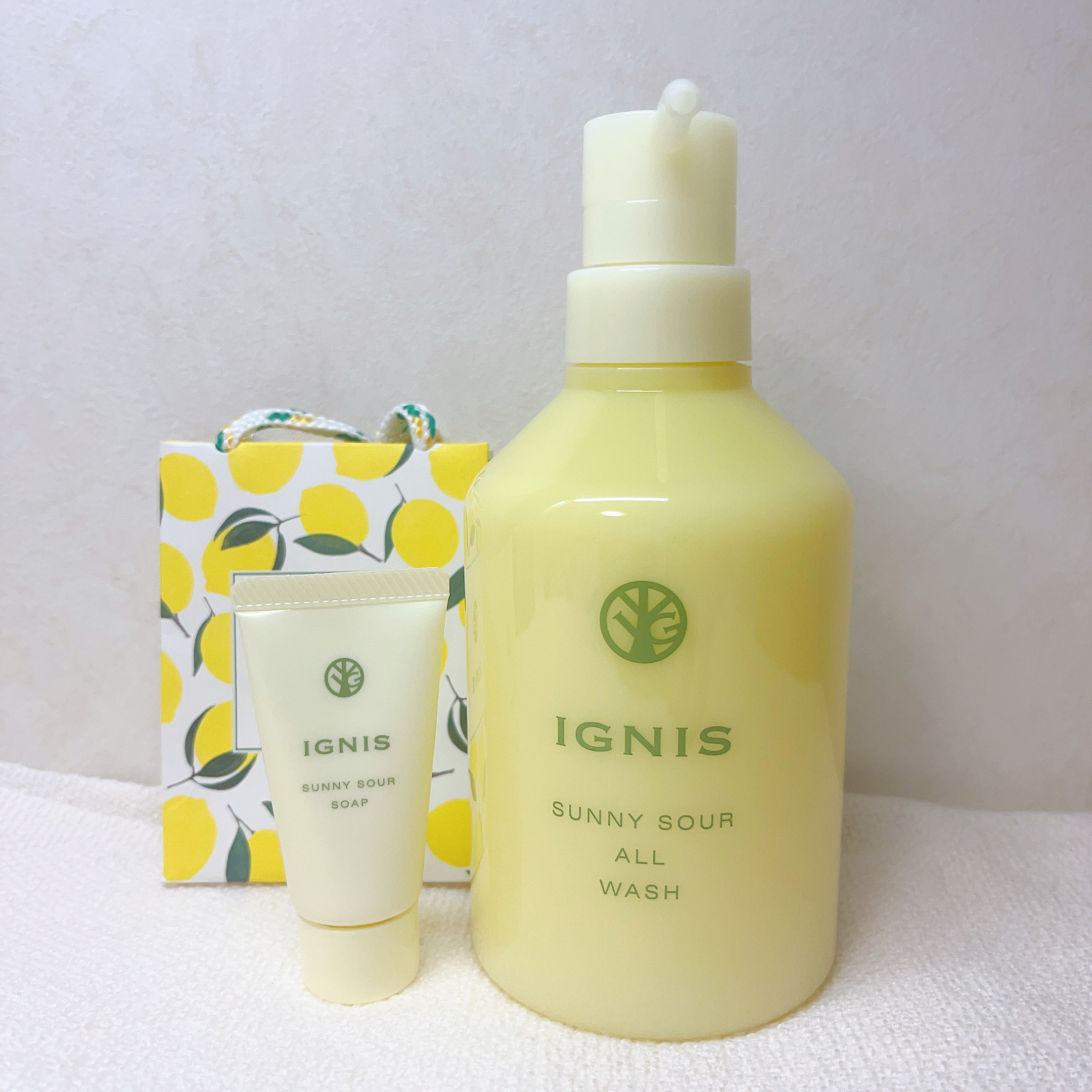 サニーサワー オールウォッシュ/IGNIS/ボディソープを使ったクチコミ（1枚目）