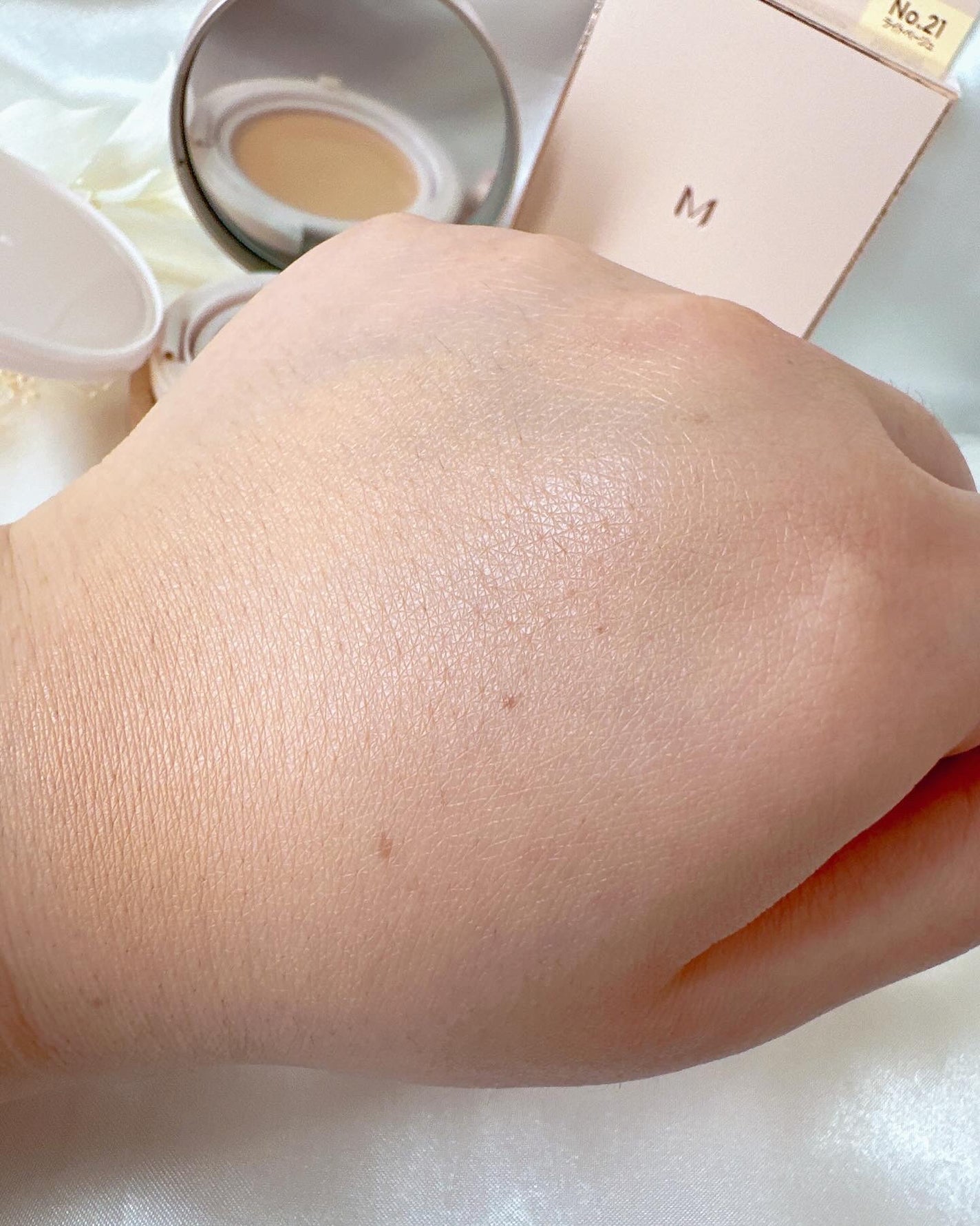 ミシャ M スキンフェイクバーム/MISSHA/クリーム・エマルジョンファンデーションを使ったクチコミ(6枚目)