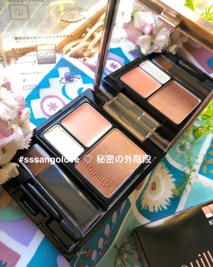 ドラマティックスタイリングアイズS/マキアージュ/アイシャドウパレットを使ったクチコミ(4枚目)