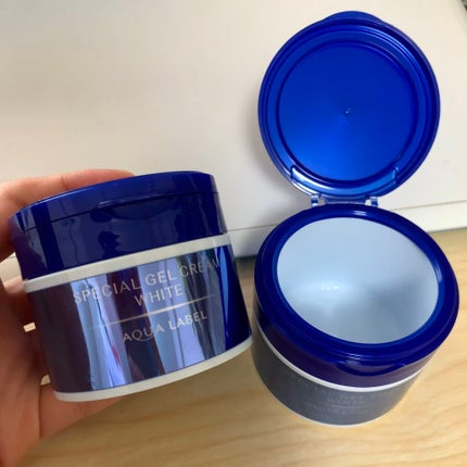 スペシャルジェルクリーム(モイスト)/アクアレーベル/オールインワン化粧品を使ったクチコミ(1枚目)