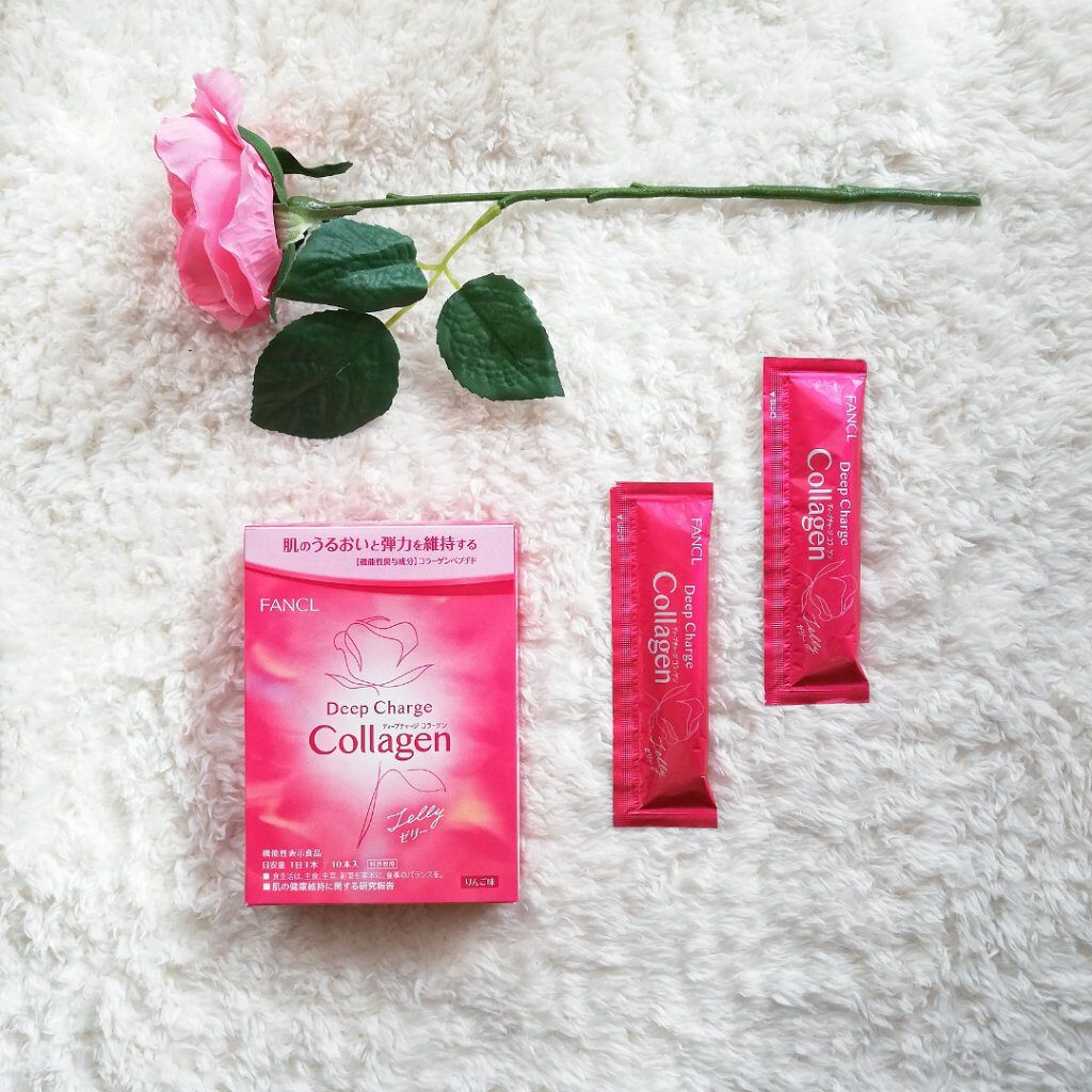 ディープチャージ  コラーゲン スティックゼリー/ファンケル/美容サプリメントを使ったクチコミ(1枚目)
