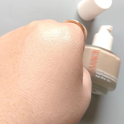 ビタウェアカバーファンデーション 30ml/ISAKNOX(イザノックス)/リキッドファンデーションを使ったクチコミ(5枚目)