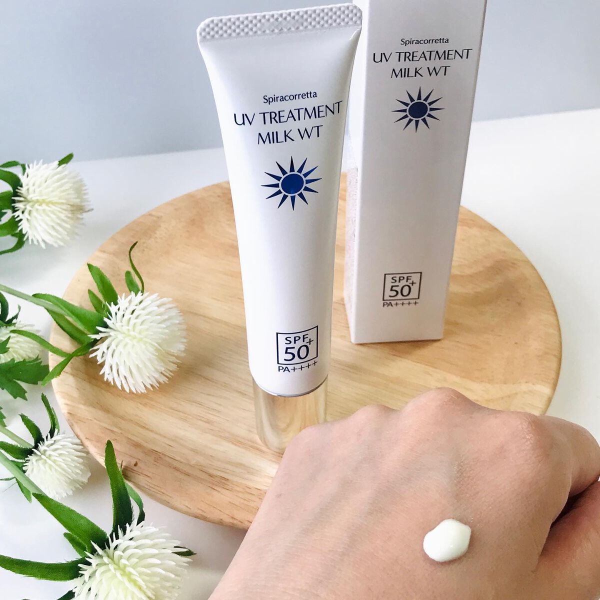 スピラコレッタ UVトリートメントミルクWTSP /日本ライフ製薬/化粧下地を使ったクチコミ(4枚目)