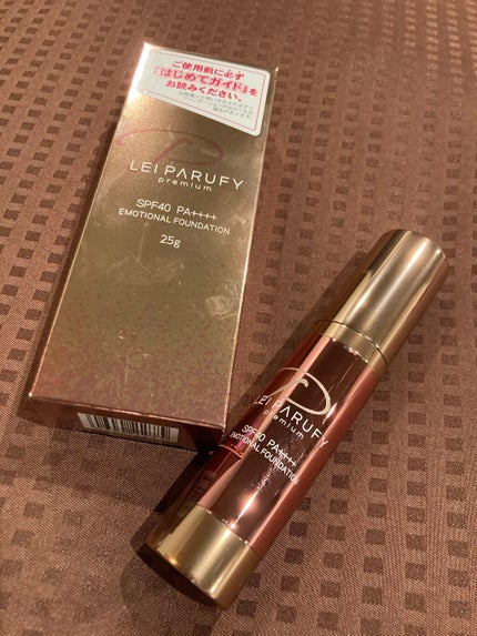 プレミアムエモーショナルファンデーション/LEI PARUFY/リキッドファンデーションを使ったクチコミ(1枚目)