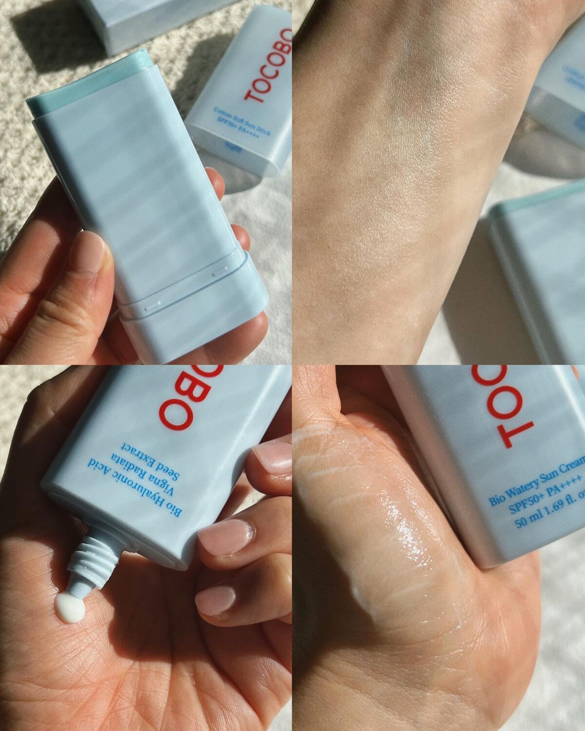 コットンソフトサンスティック/TOCOBO/日焼け止めスティックを使ったクチコミ（3枚目）