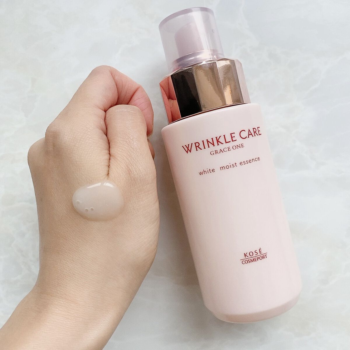 リンクルケア ホワイト モイストエッセンス/グレイスワン/オールインワン化粧品を使ったクチコミ（3枚目）