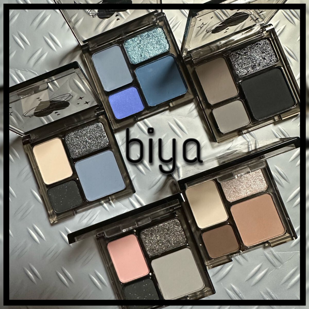 biyaアイシャドウパレット/BIYA/アイシャドウパレットを使ったクチコミ(1枚目)