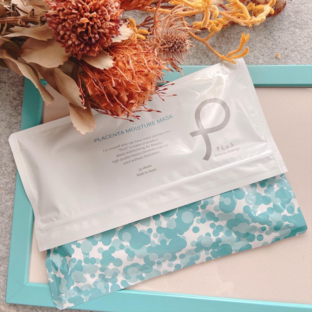 プラセンタモイスチュアマスク/PLuS/シートマスク・パックを使ったクチコミ（1枚目）