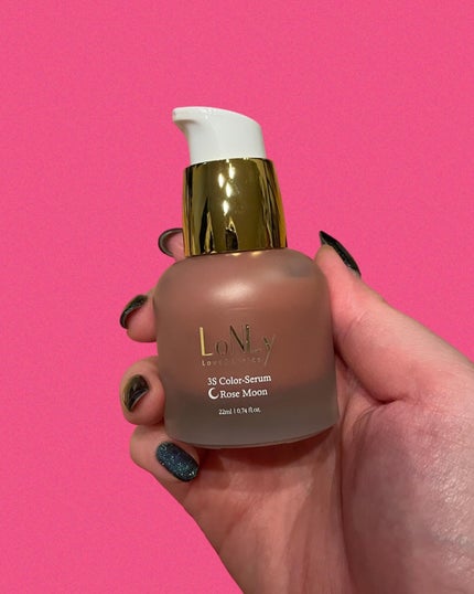 3S カラーセラム/LoNLy /リキッドチークを使ったクチコミ(2枚目)
