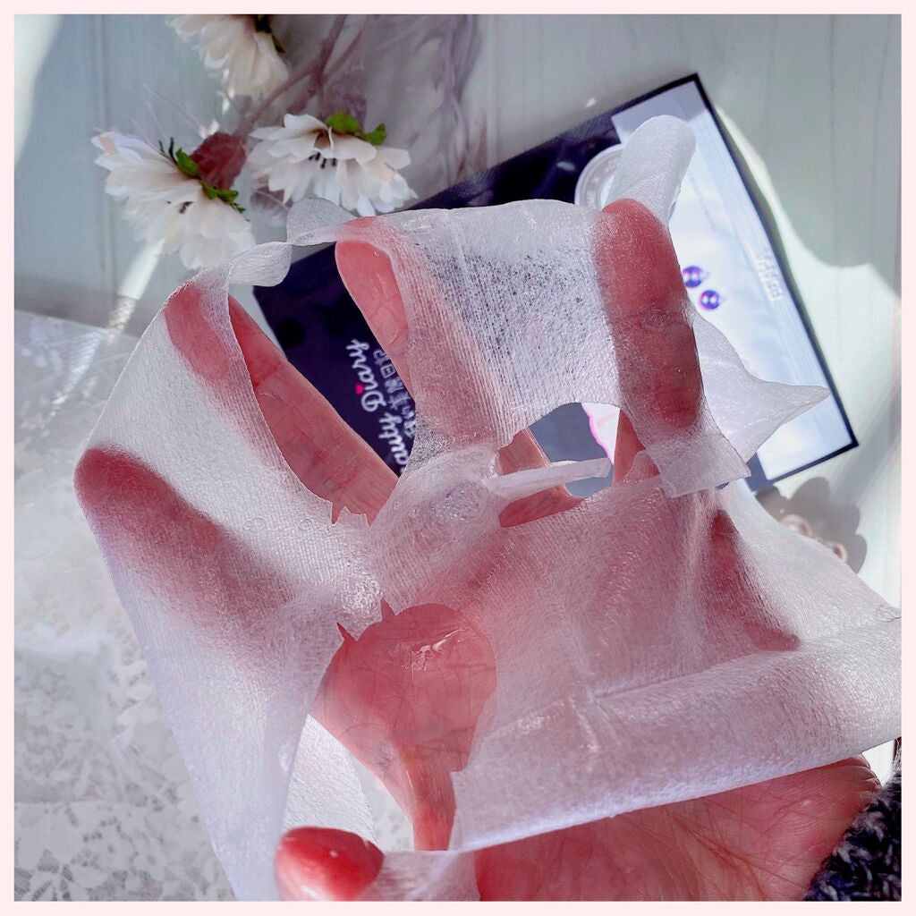 黒真珠マスク/我的美麗日記/シートマスク・パックを使ったクチコミ(5枚目)