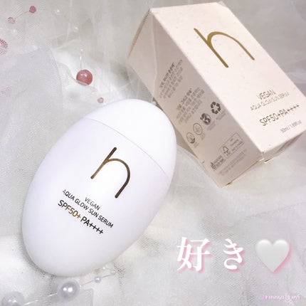 ヴィーガンアクアグロウサンセラム/HAMEL/日焼け止めローションを使ったクチコミ(6枚目)