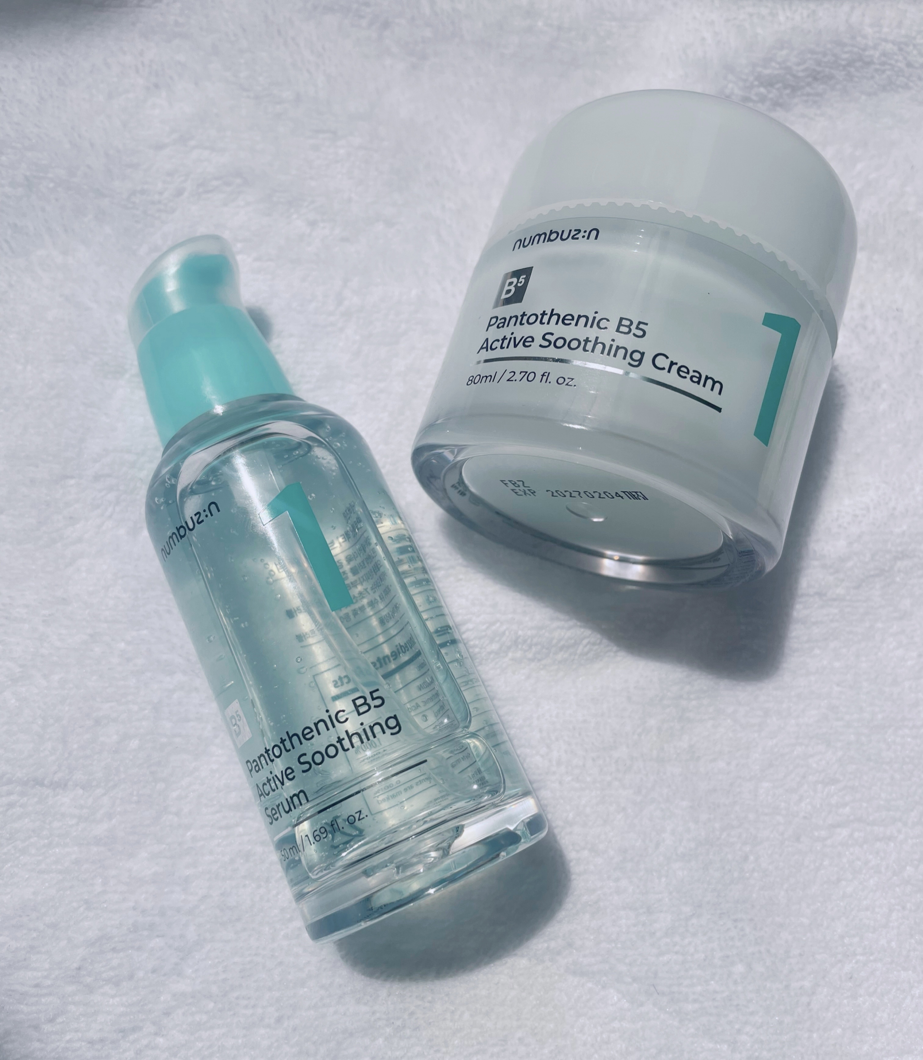 1番 塗るパントテン酸スージングクリーム/numbuzin/フェイスクリームを使ったクチコミ（3枚目）