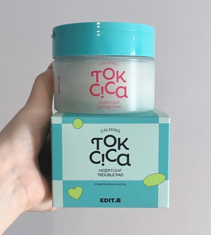 カーミングトックシカドクダミトラブルパッド/EDIT.B/トナーパッドを使ったクチコミ(4枚目)