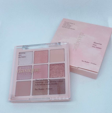 シャドウパレット/dasique/アイシャドウパレットを使ったクチコミ(1枚目)