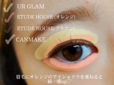 UR GLAM　POWDER EYESHADOW/U R GLAM/シングルアイシャドウを使ったクチコミ（3枚目）