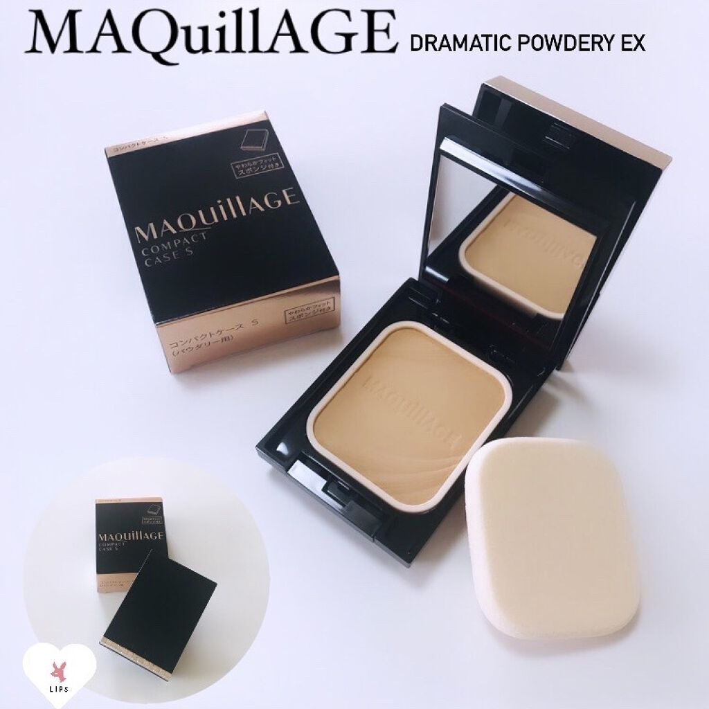 ドラマティックパウダリー EX/マキアージュ/パウダーファンデーションを使ったクチコミ（1枚目）