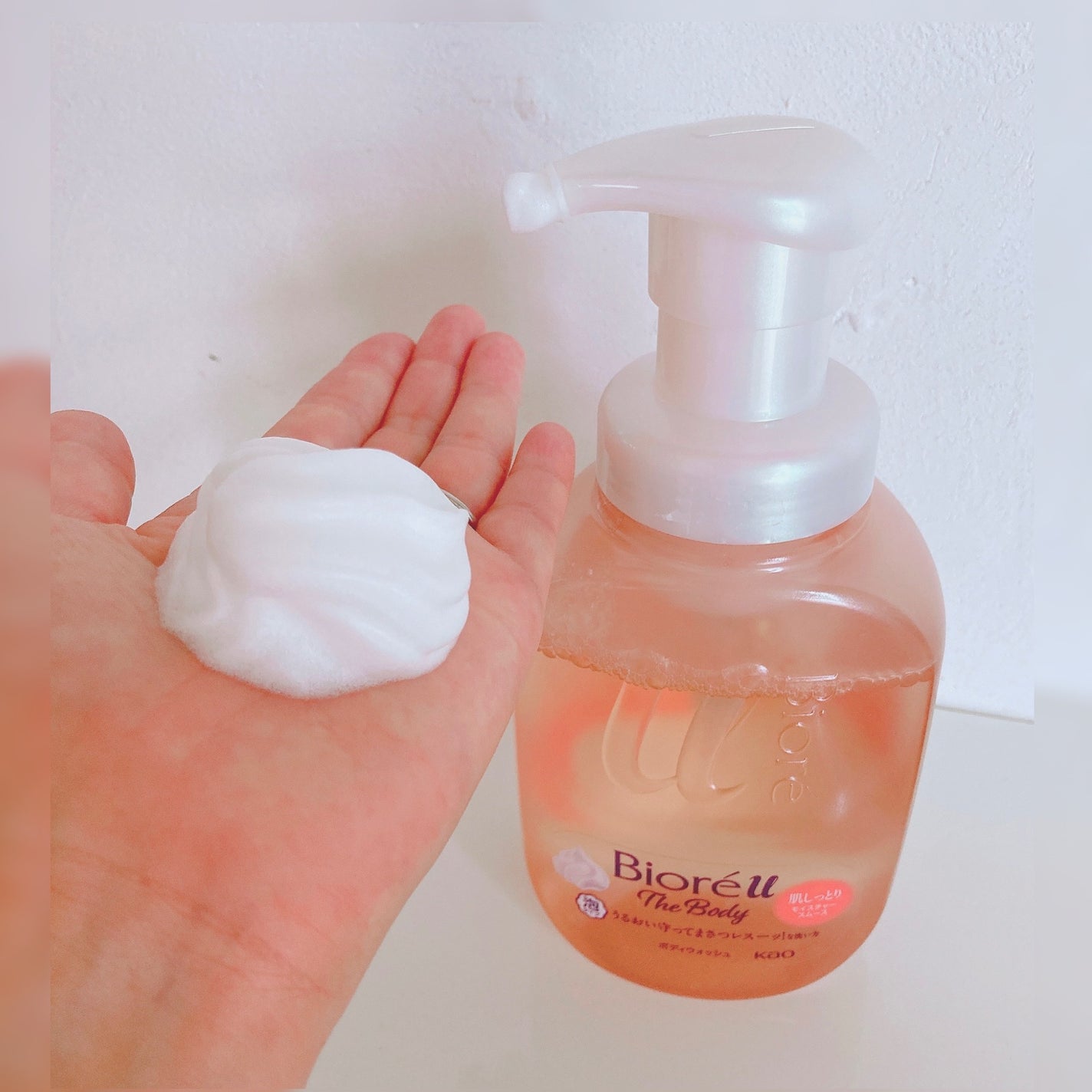 ビオレu ザ ボディ 泡タイプ モイスチャースムース/ビオレu/ボディソープを使ったクチコミ(2枚目)