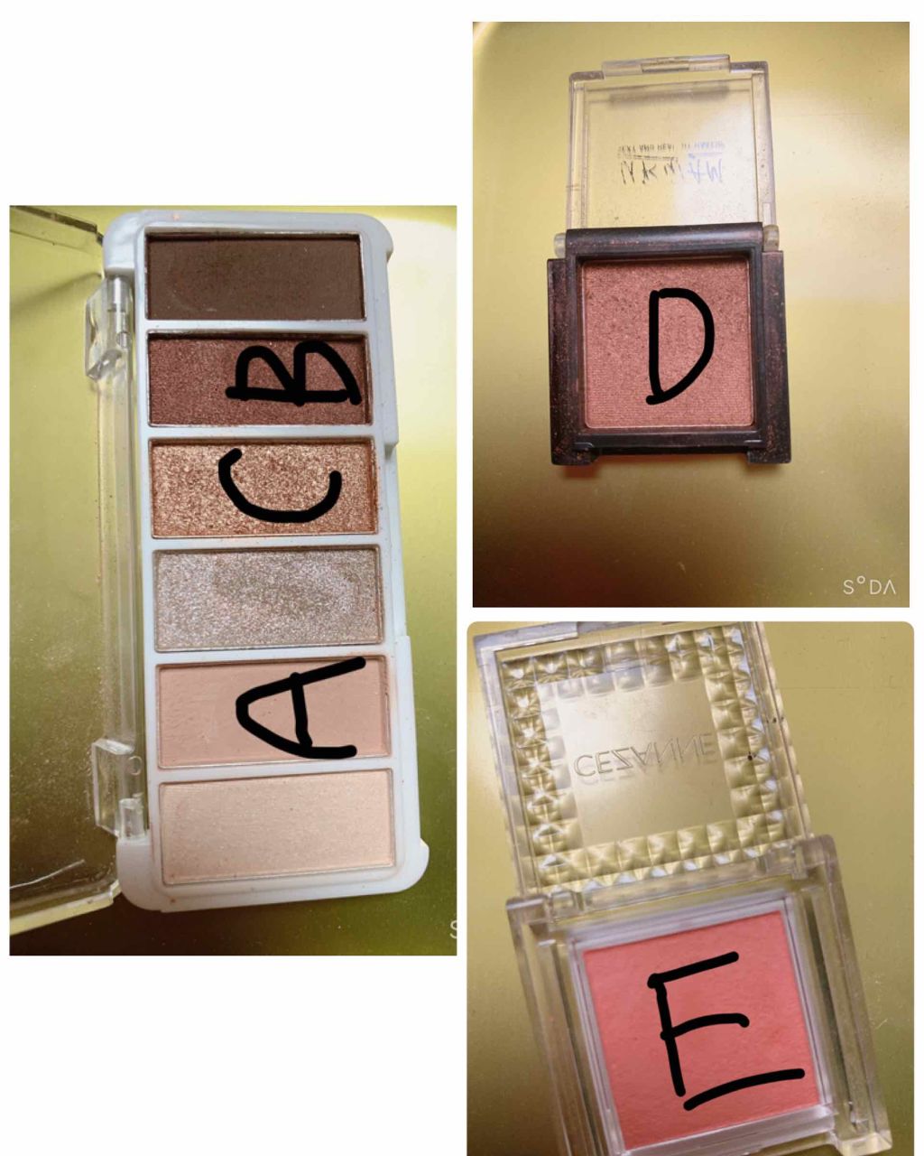 AC カラーアイパレット/AC MAKEUP/アイシャドウパレットを使ったクチコミ（3枚目）