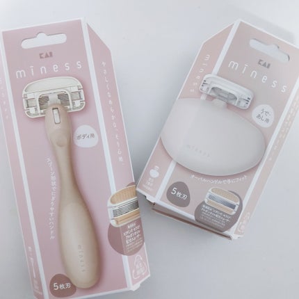 miness ボディ用カミソリ 替刃2個付/貝印/シェーバーを使ったクチコミ(3枚目)