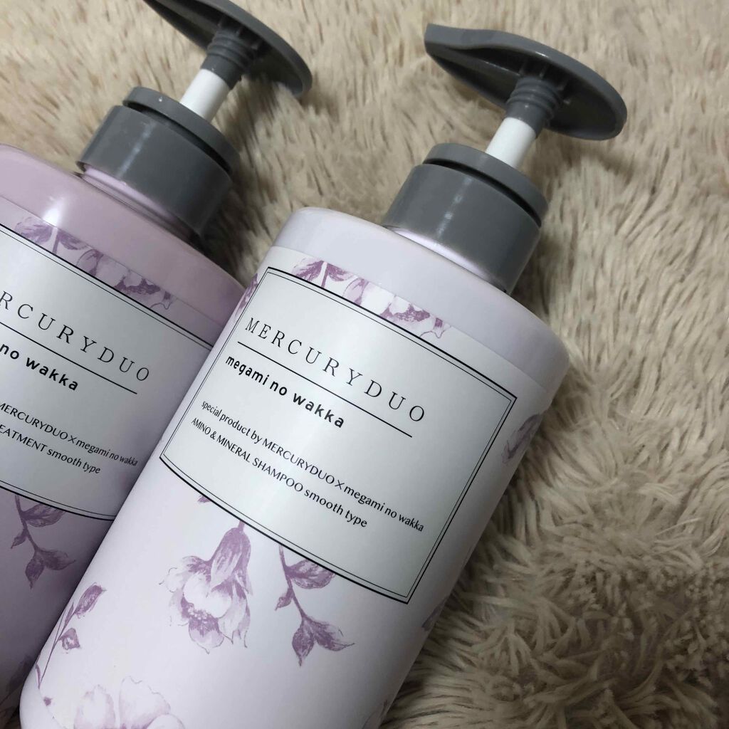MERCURYDUO シャンプー【スムース】・トリートメント【スムース】/R&/市販シャンプーを使ったクチコミ（1枚目）
