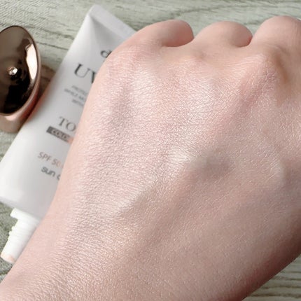 ウォータフルトーンアップサンクリーム/ダルバ/日焼け止めクリームを使ったクチコミ(4枚目)