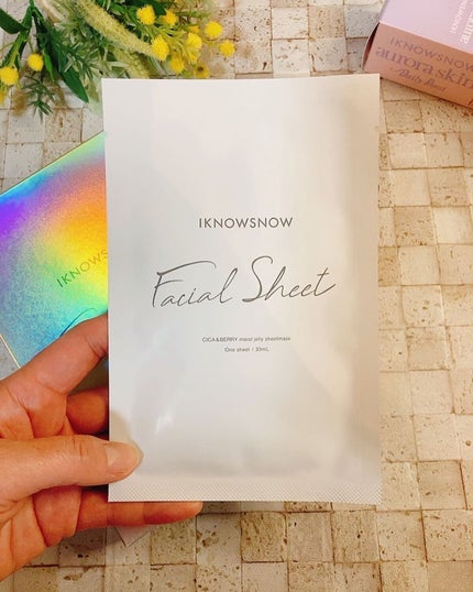 フェイシャルシート/IKNOWSNOW/シートマスク・パックを使ったクチコミ(6枚目)