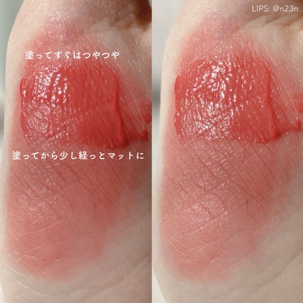 デュー ベルベット/AMUSE/口紅を使ったクチコミ(3枚目)