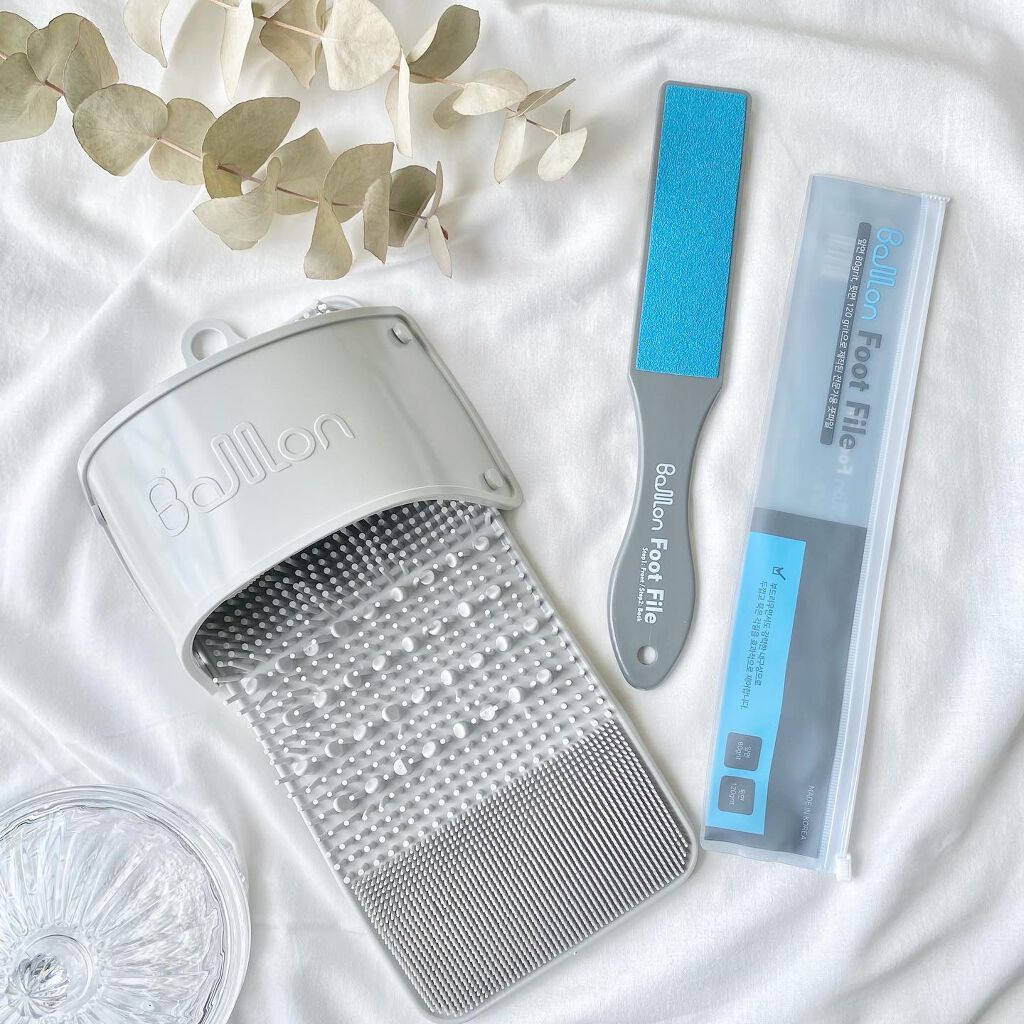 バロン 3Dフットブラシ/DalkomLiving/レッグ・フットケアを使ったクチコミ（2枚目）