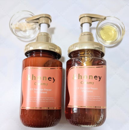Creamy EXダメージリペアシャンプー1.0/ヘアトリートメント2.0/&honey/市販シャンプーを使ったクチコミ(2枚目)