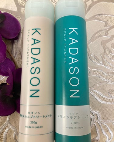 薬用スカルプシャンプー/トリートメント/KADASON (カダソン)/シャンプー・コンディショナーを使ったクチコミ（1枚目）