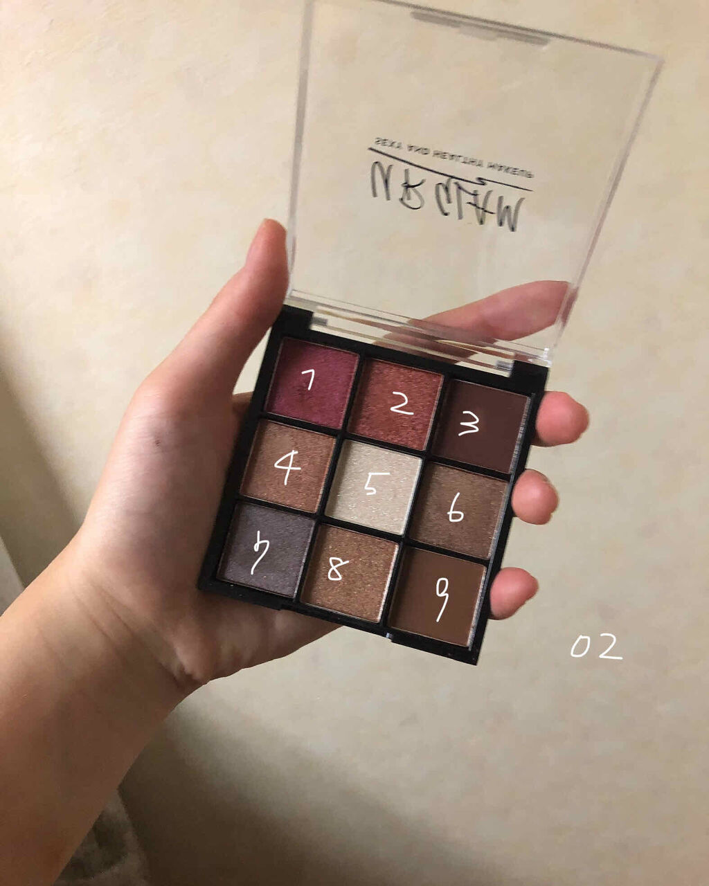 UR GLAM　BLOOMING EYE COLOR PALETTE/U R GLAM/アイシャドウパレットを使ったクチコミ（1枚目）