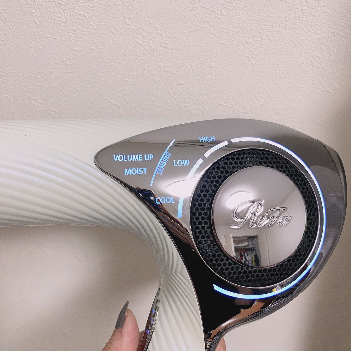 リファビューテック ドライヤープロ ホワイト/ReFa/ドライヤーを使ったクチコミ（3枚目）